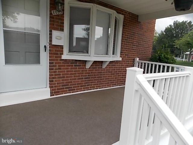 8035 North Boundary Road Baltimore, MD 21222 - Photo 3 of 27 Covered Front Porch