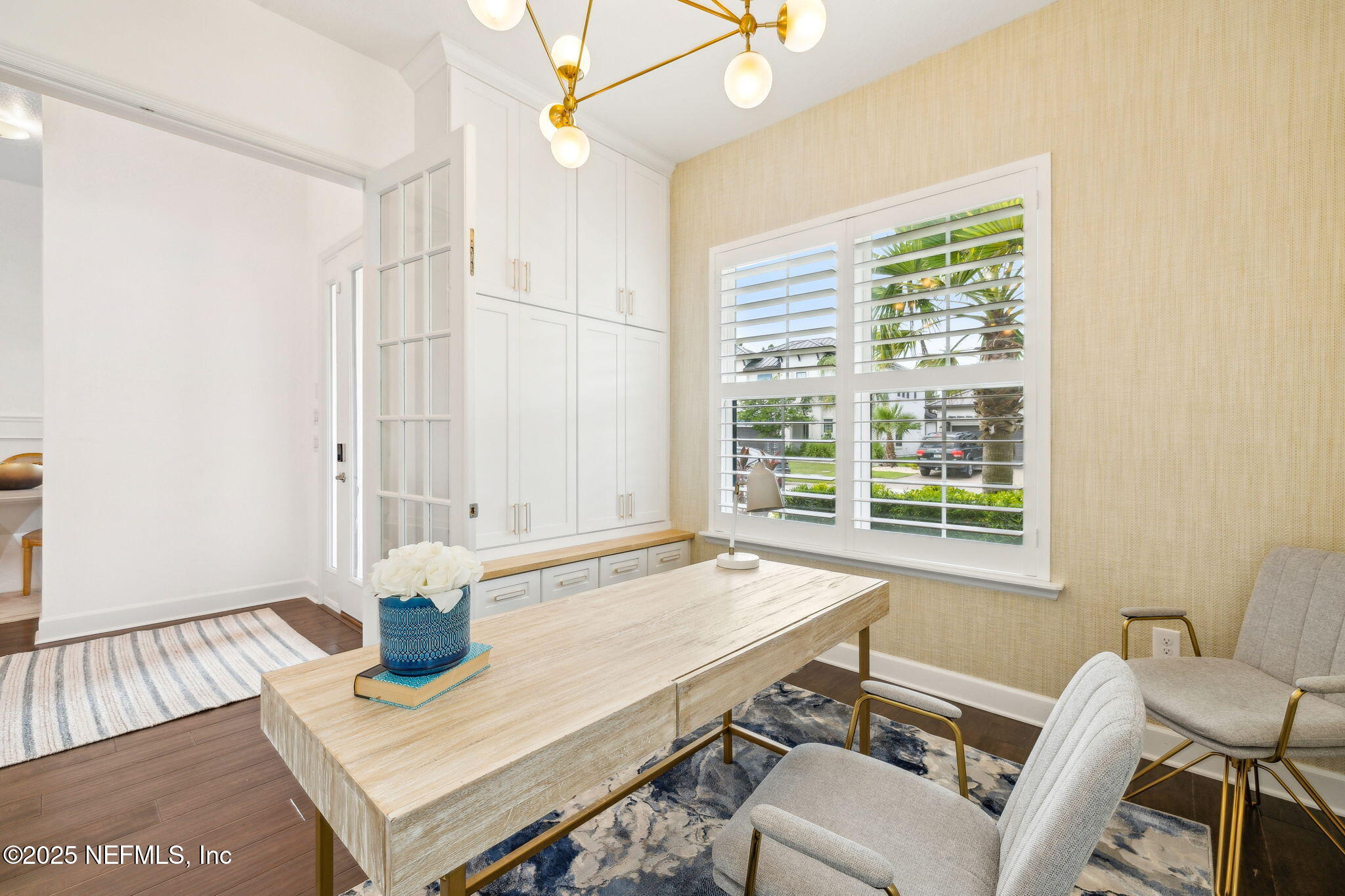 97 Marquesa Circle St. Johns, FL 32259 - Photo 17 of 86 a view of a workspace with furniture and a window