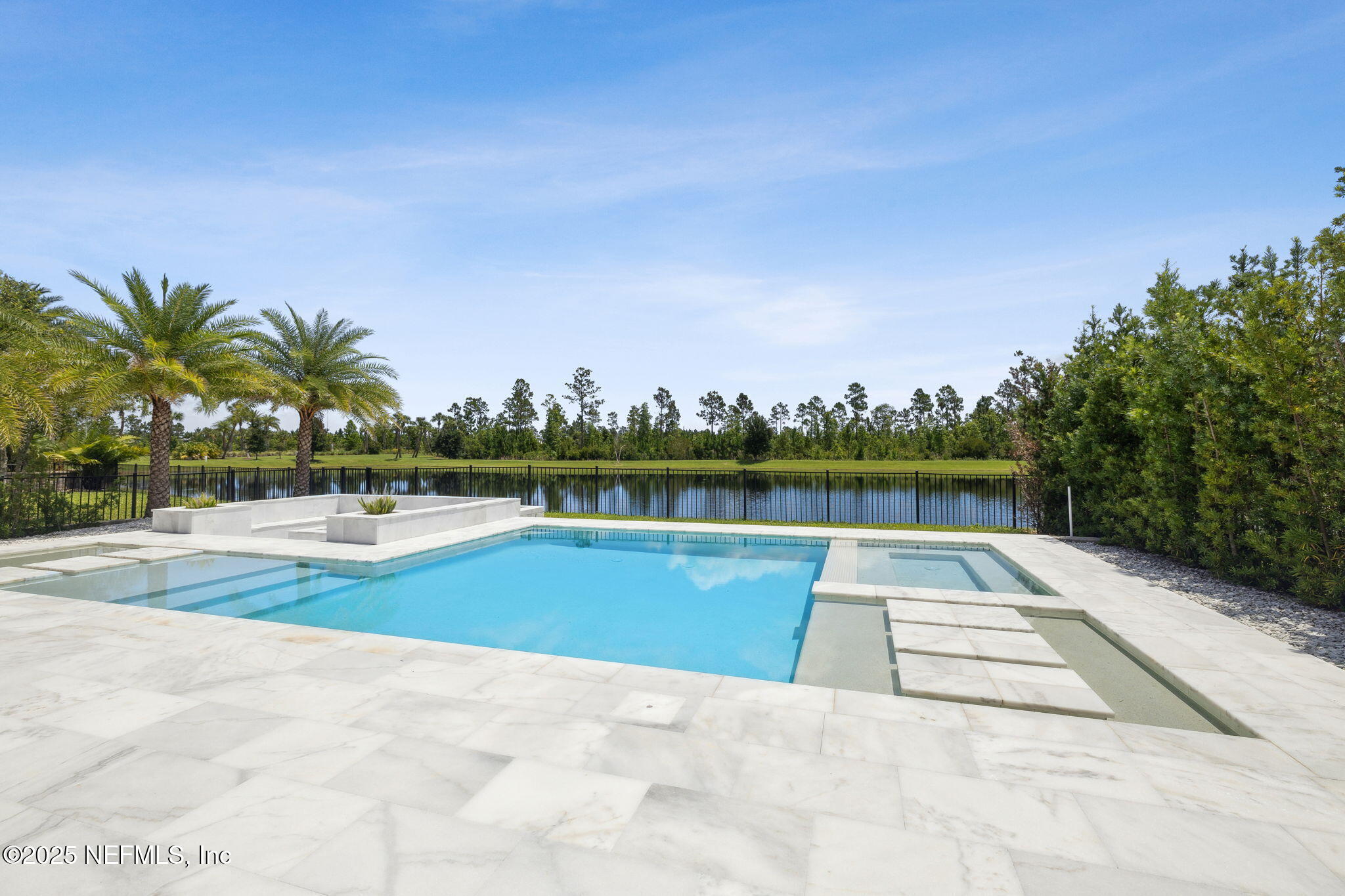 97 Marquesa Circle St. Johns, FL 32259 - Photo 48 of 86 a view of swimming pool with outdoor seating and yard in back