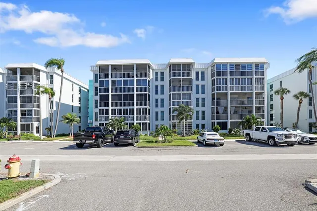 a car parked in front of a building