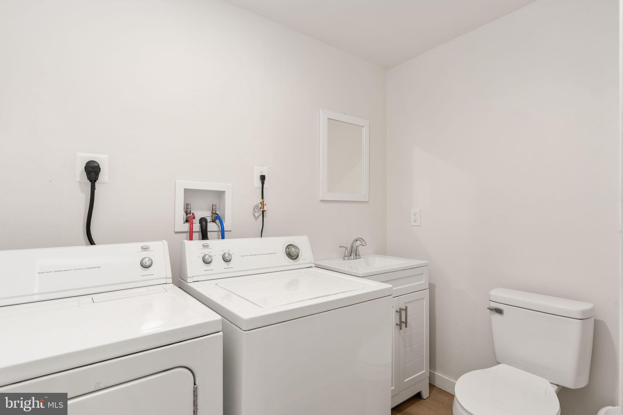 7541 Eggbornsville Road Rixeyville, VA 22737 - Photo 25 of 61 a utility room with dryer and washer