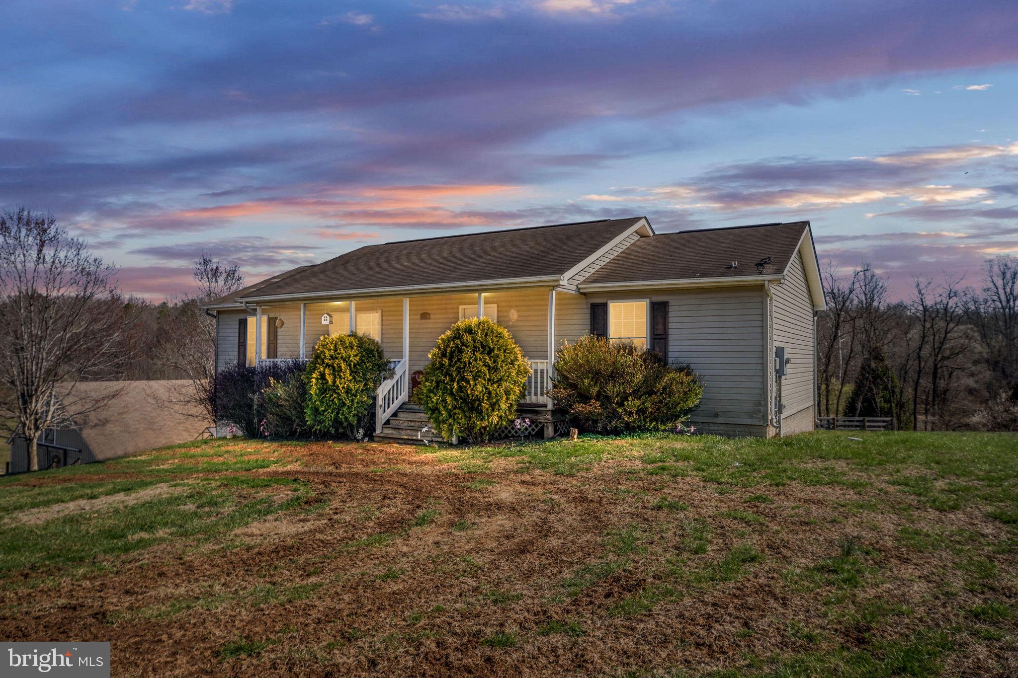 7541 Eggbornsville Road Rixeyville, VA 22737 - Photo 32 of 61 a front view of house with yard and green space