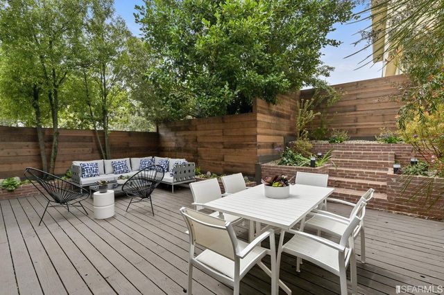 a view of a outdoor sitting area