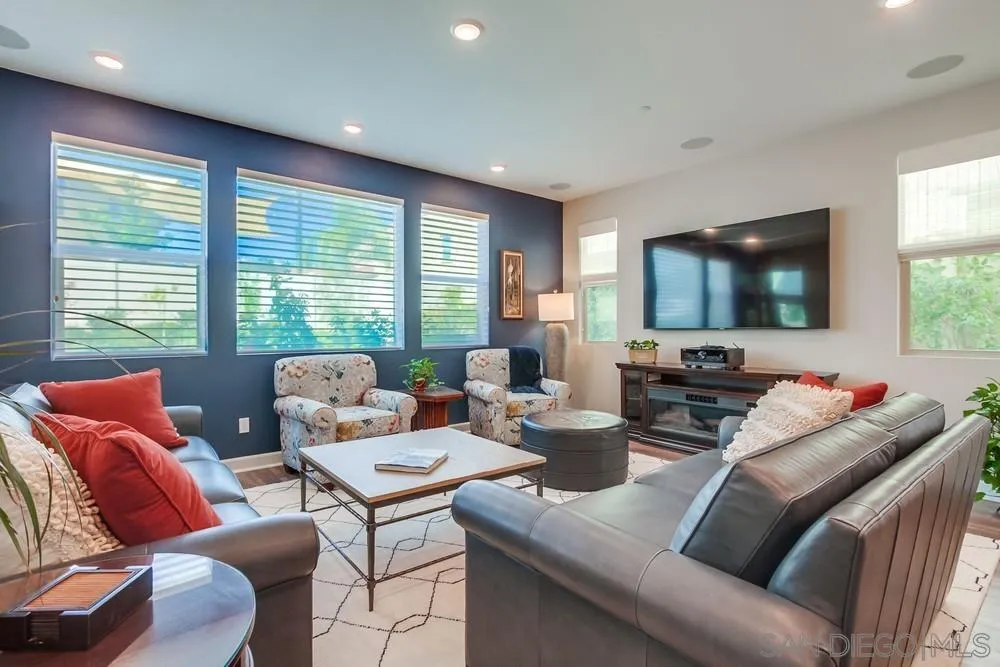 1933 Pascal Court Escondido, CA 92026 - Photo 17 of 52 a living room with furniture and a flat screen tv