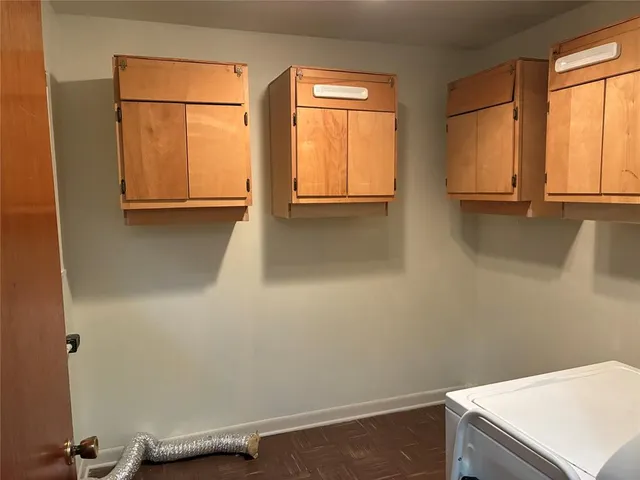 a view of a room with window