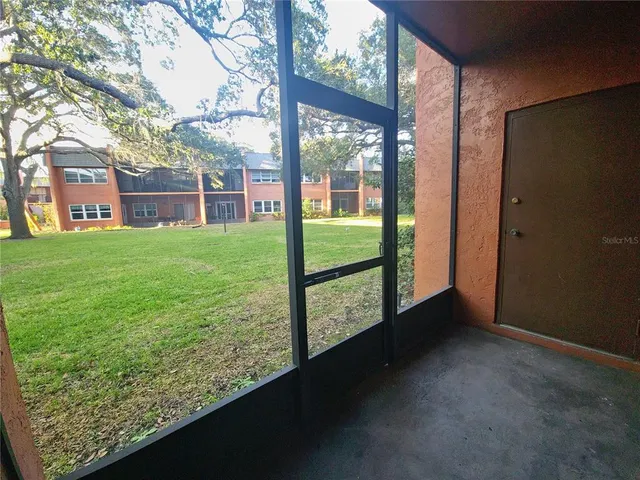 a view of outdoor space and yard