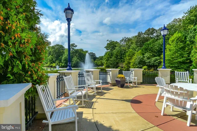 a view of deck with furniture