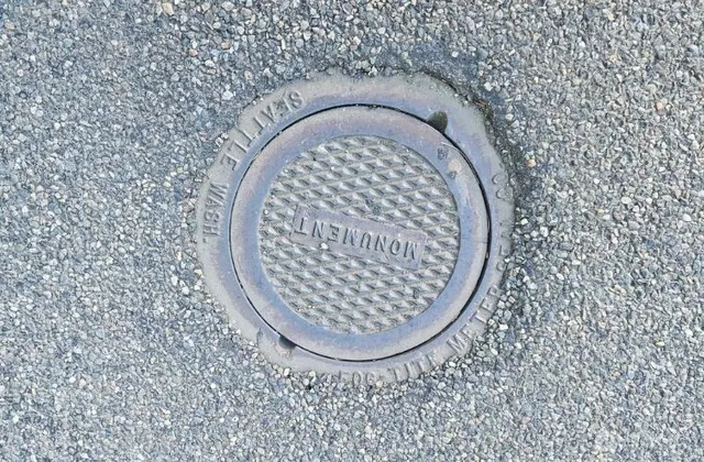 a view of a wooden door