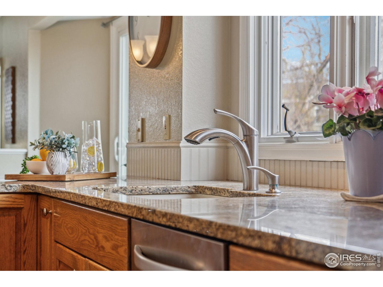 1618 Silvergate Road Fort Collins, CO 80526 - Photo 11 of 37 Kitchen window looks out over the lovely green space