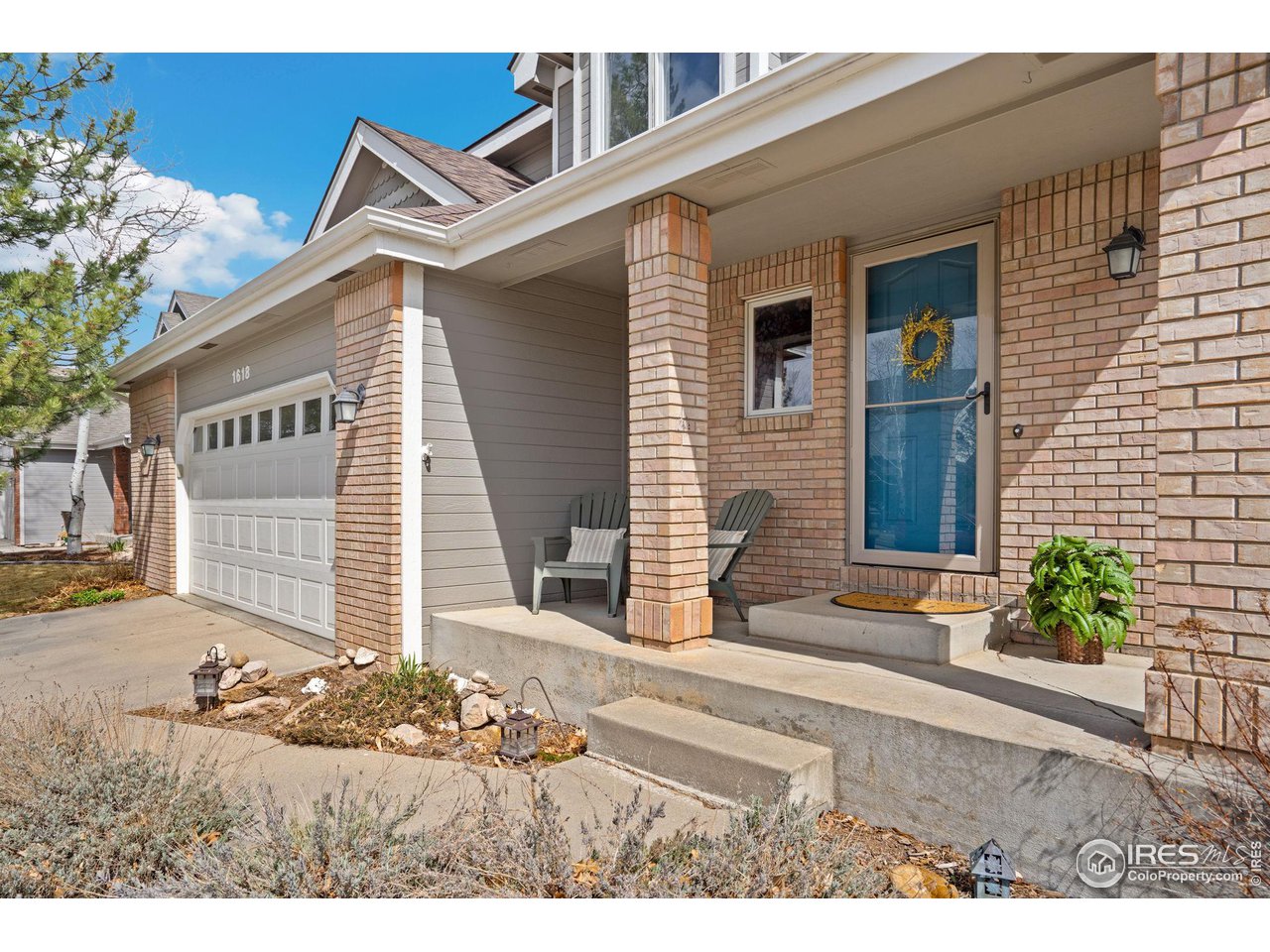 1618 Silvergate Road Fort Collins, CO 80526 - Photo 2 of 37 Oversized garage and welcoming porch