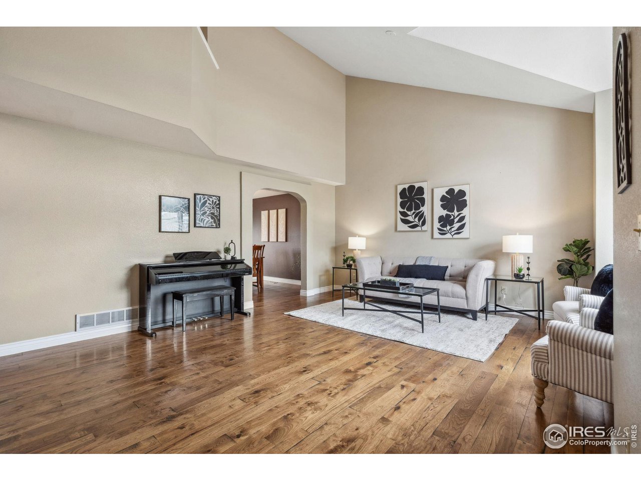 1618 Silvergate Road Fort Collins, CO 80526 - Photo 4 of 37 Brand new hickory floors welcome you to the living room
