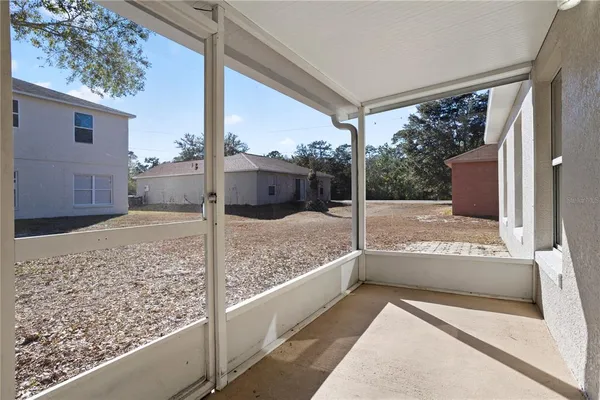 a view of a porch
