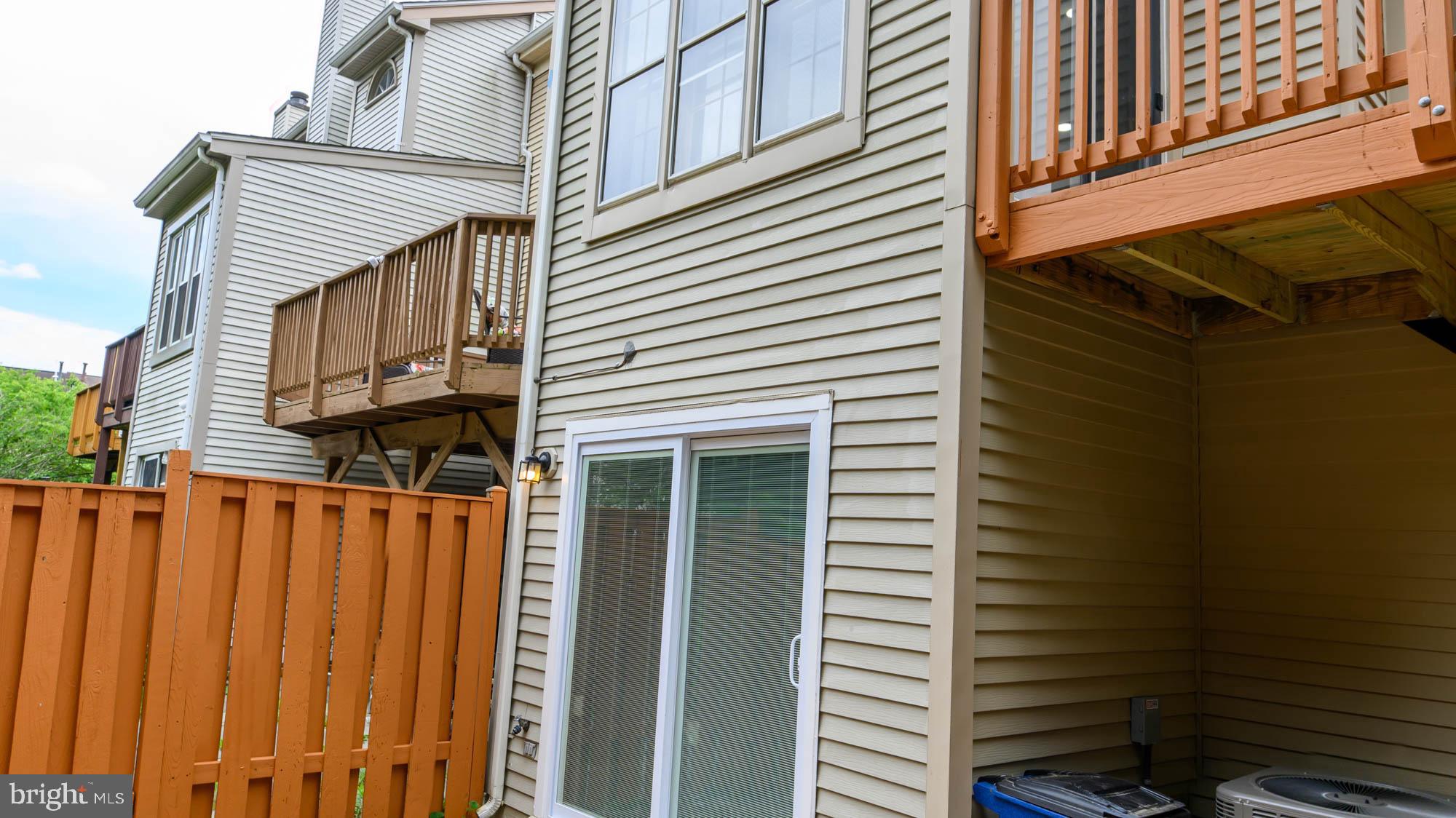 2832 Strauss Terrace Silver Spring, MD 20904 - Photo 71 of 80 Lower Level Exit to Fenced In Bck Yard