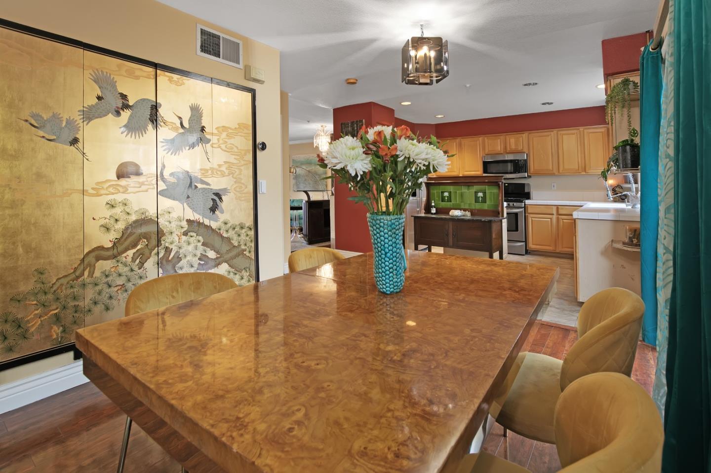 708 Coast Range Drive Scotts Valley, CA 95066 - Photo 12 of 37 a view of a dining room with furniture