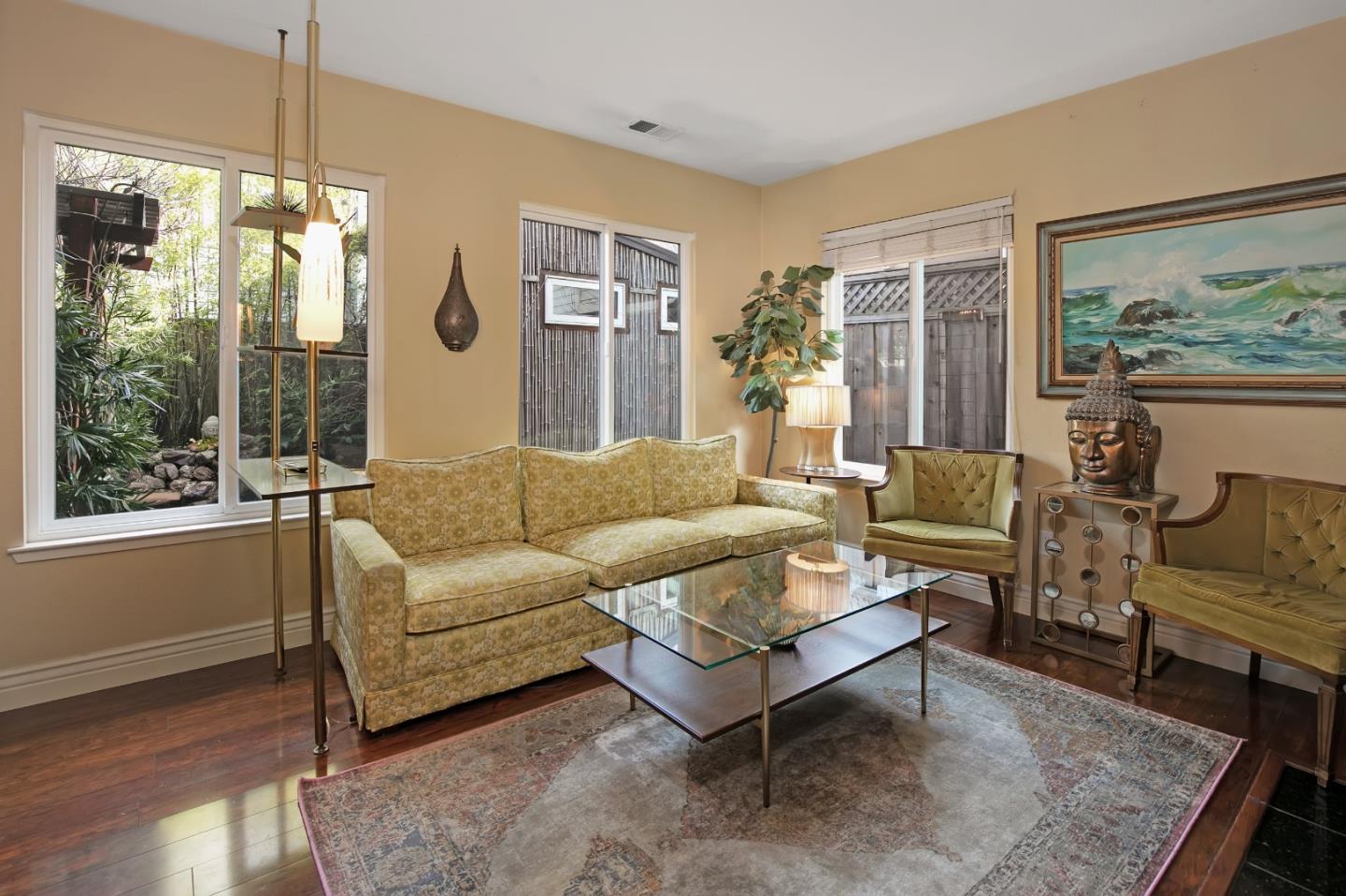 708 Coast Range Drive Scotts Valley, CA 95066 - Photo 14 of 37 a living room with furniture and a large window