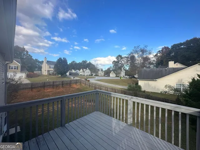 a view of balcony with outdoor space