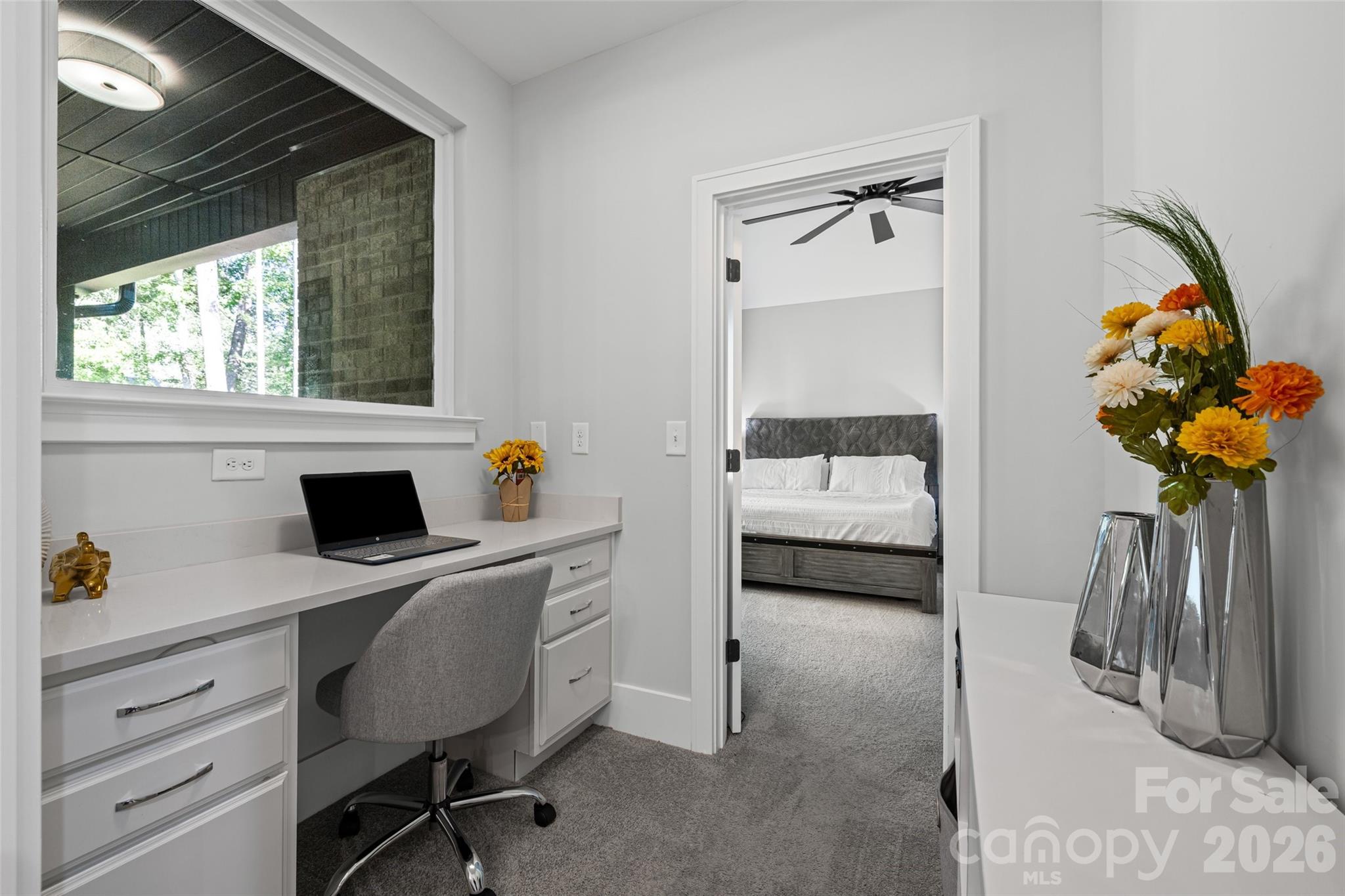 319 Inland Cove Court Clover, SC 29710 - Photo 18 of 47 a bedroom with a workspace