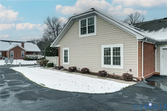 a view of a house with a patio