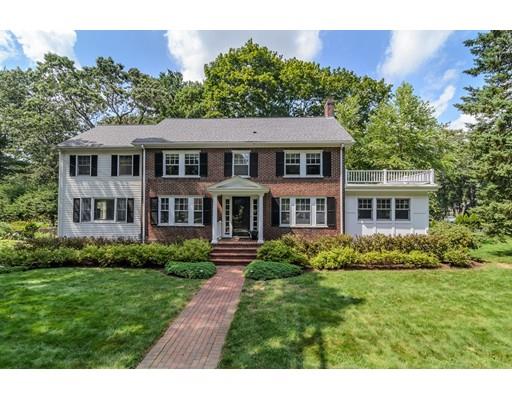 1 Harvard Street Wellesley, MA 02482 - Photo 1 of 1 a front view of a house with a yard