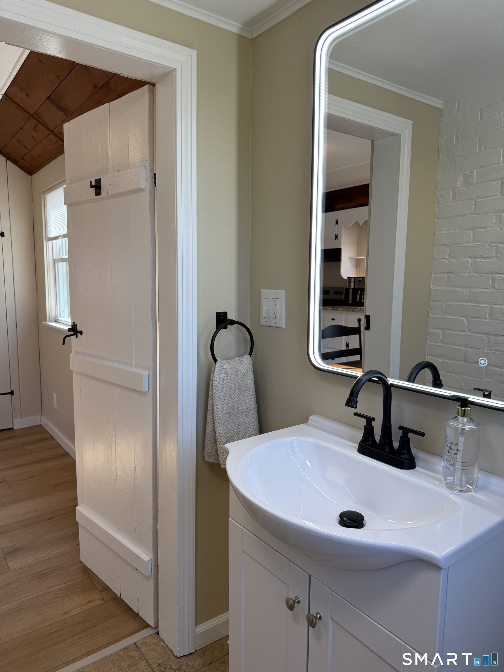 27 Dilliston Road New Hartford, CT 06057 - Photo 13 of 43 a bathroom with a sink and a mirror