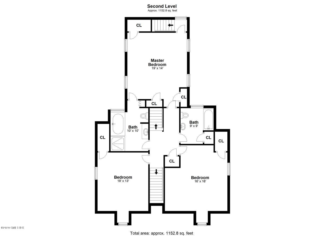 414 Riversville Road Greenwich, CT 06831 - Photo 23 of 26 Drawing Second Floor