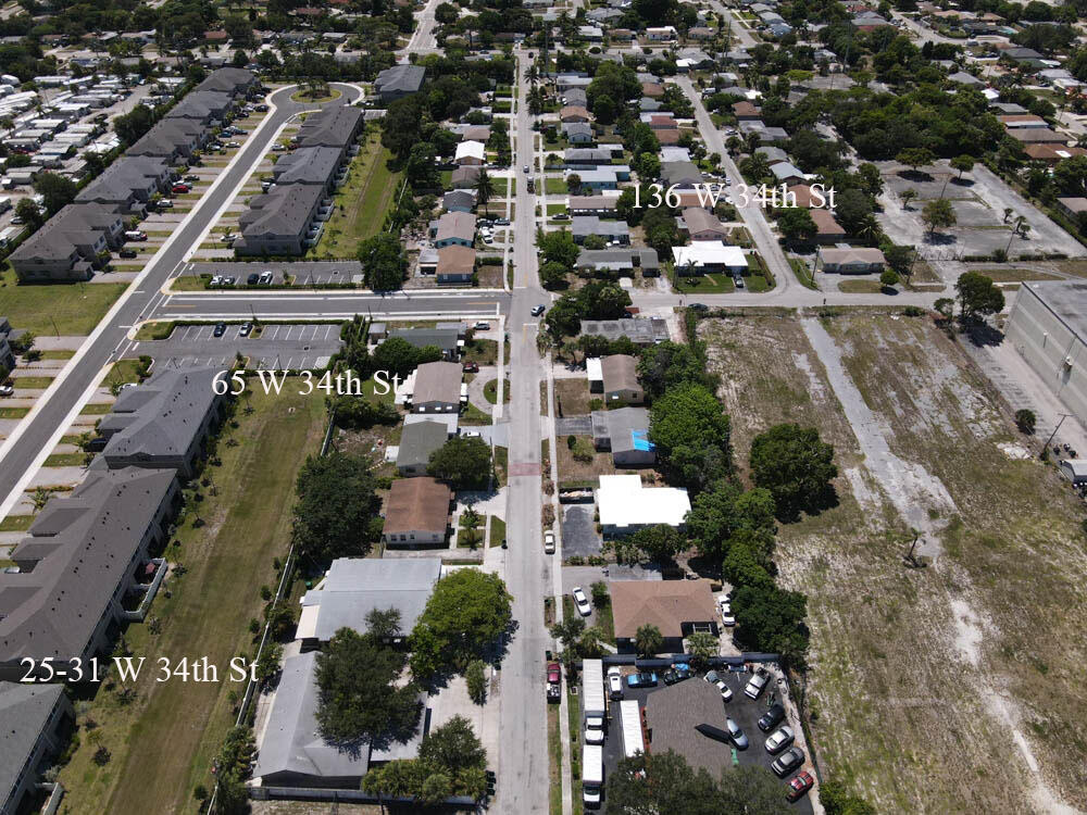 25 West 34th Street Riviera Beach, FL 33404 - Photo 1 of 19 Portfolio Aerial