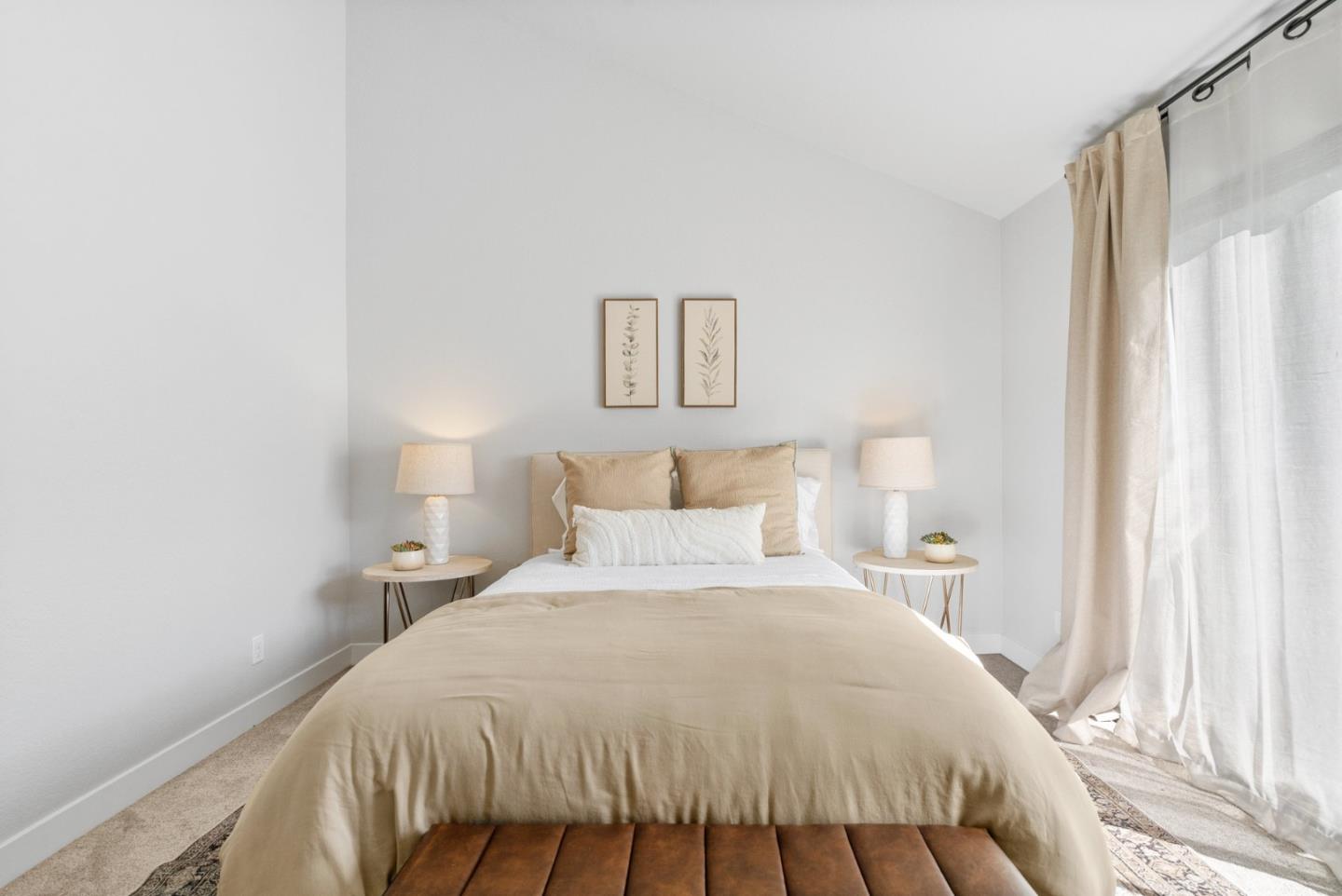 355 Village Creek Road Aptos, CA 95003 - Photo 15 of 41 a bedroom with a bed and a window