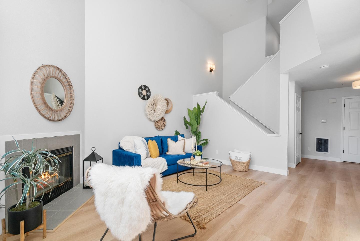 355 Village Creek Road Aptos, CA 95003 - Photo 5 of 41 a living room with furniture and a wooden floor