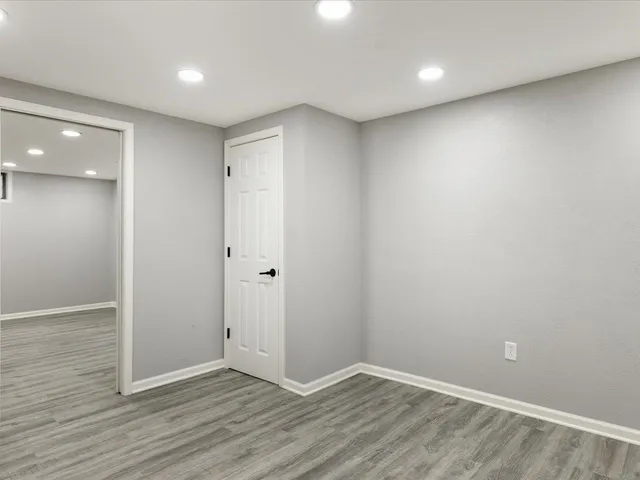 wooden floor in an empty room