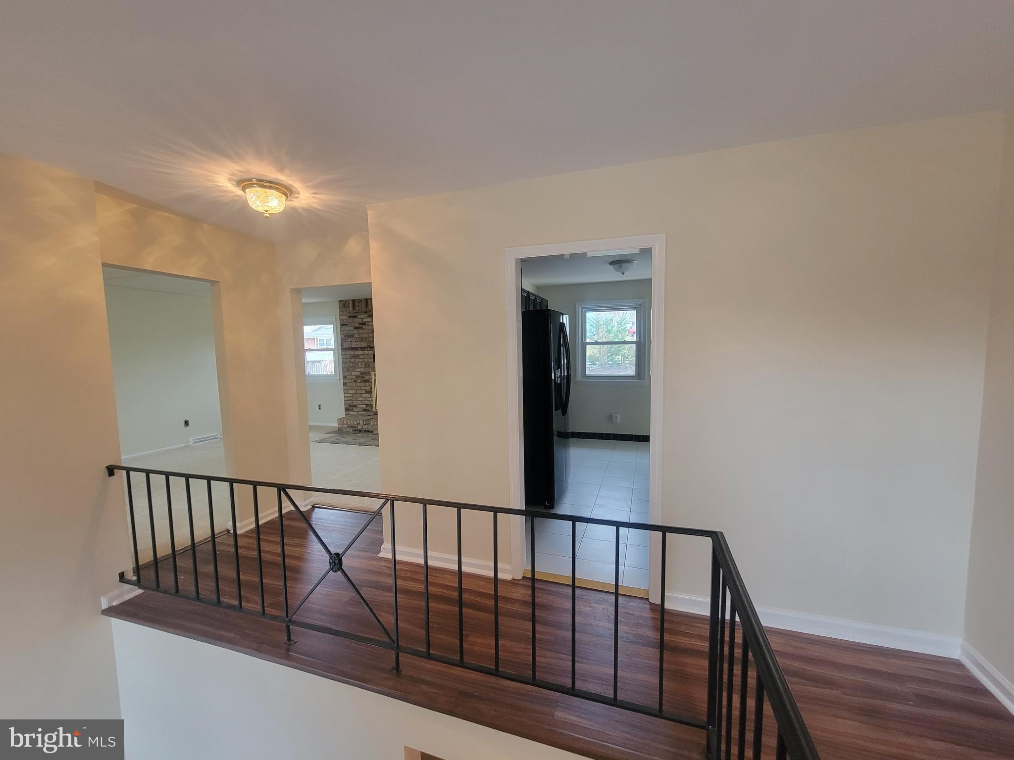 Maintenance-Free Laminate Flooring in Main Hallway