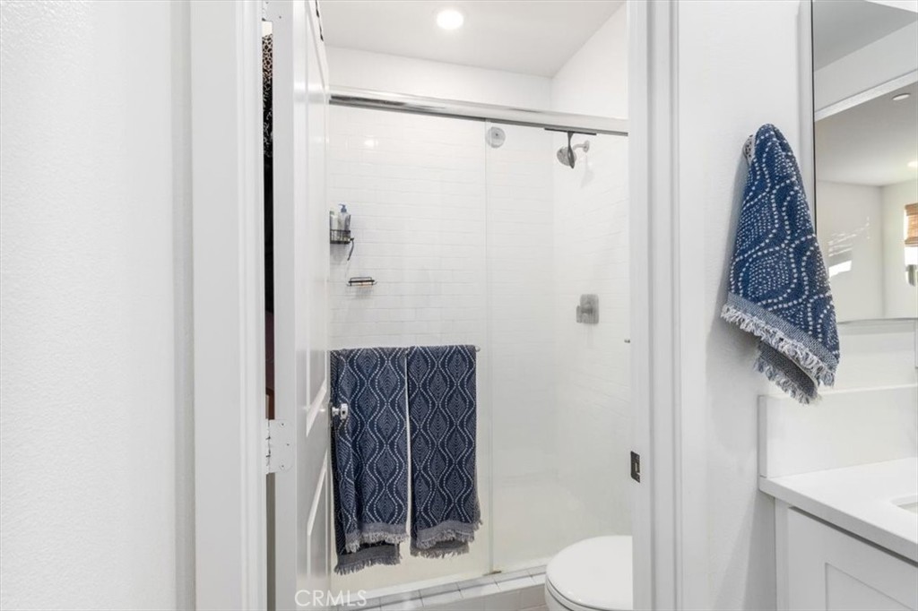 1201 Lasso Way Rancho Mission Viejo, CA 92694 - Photo 24 of 55 a bathroom with a shower and a toilet
