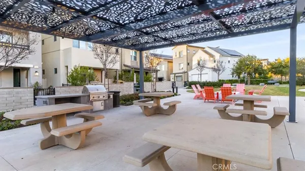 a front view of a building with glass windows