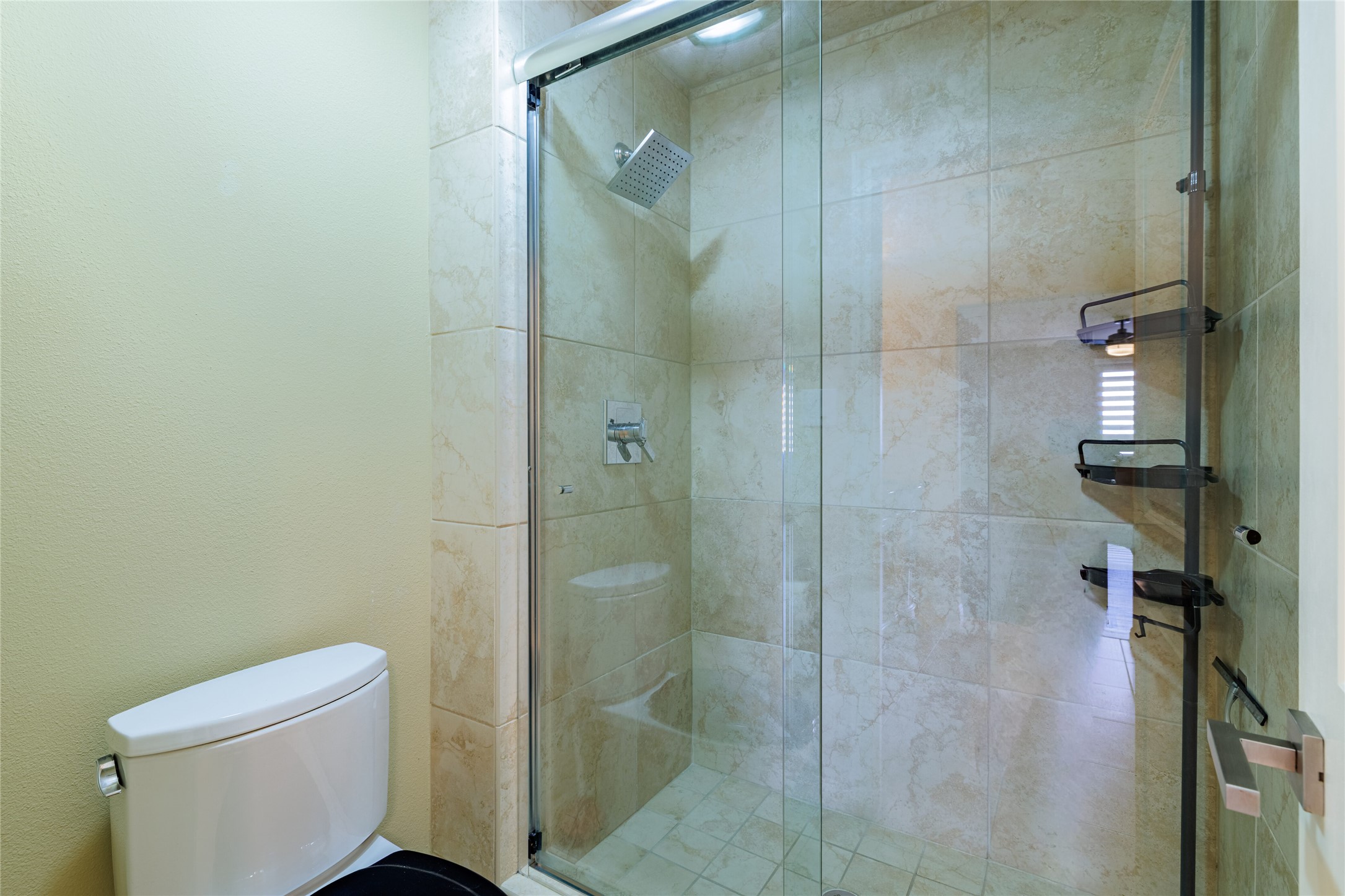 40 North Interstate Highway 35, Unit 6D3 Austin, TX 78701 - Photo 25 of 35 a bathroom with a shower and toilet