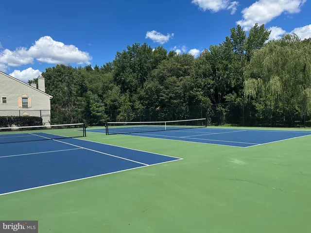 a view of tennis court