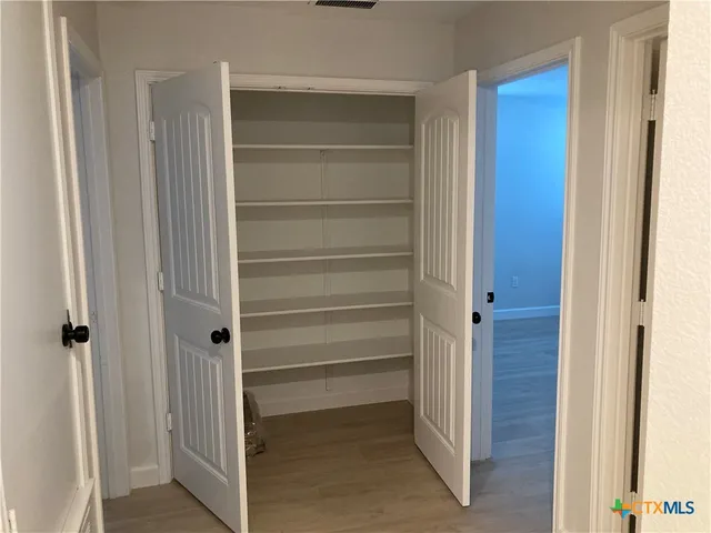 a view of walk in closet