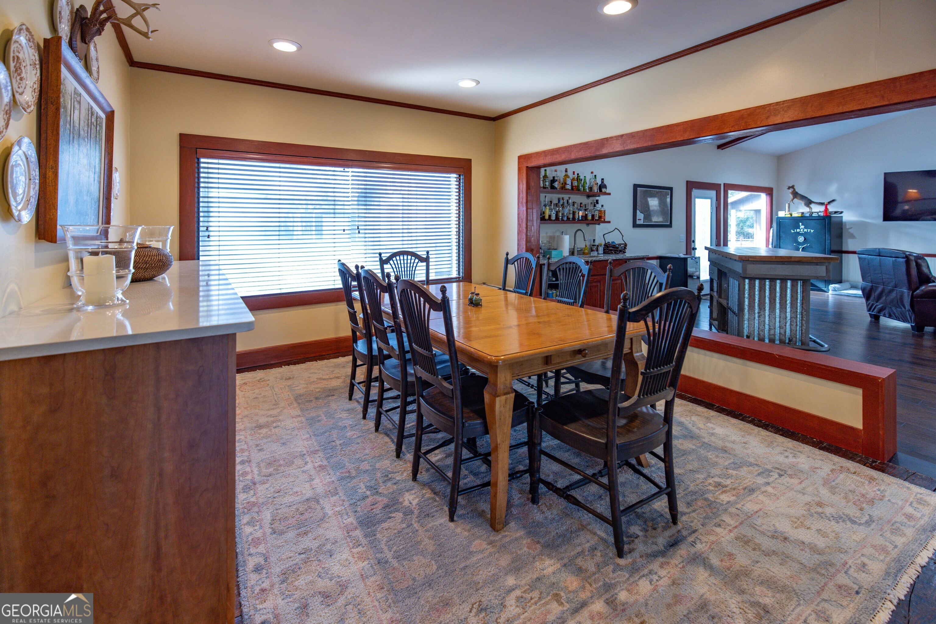 279 Mid River Road White Oak, GA 31568 - Photo 13 of 62 a view of a dining room with furniture