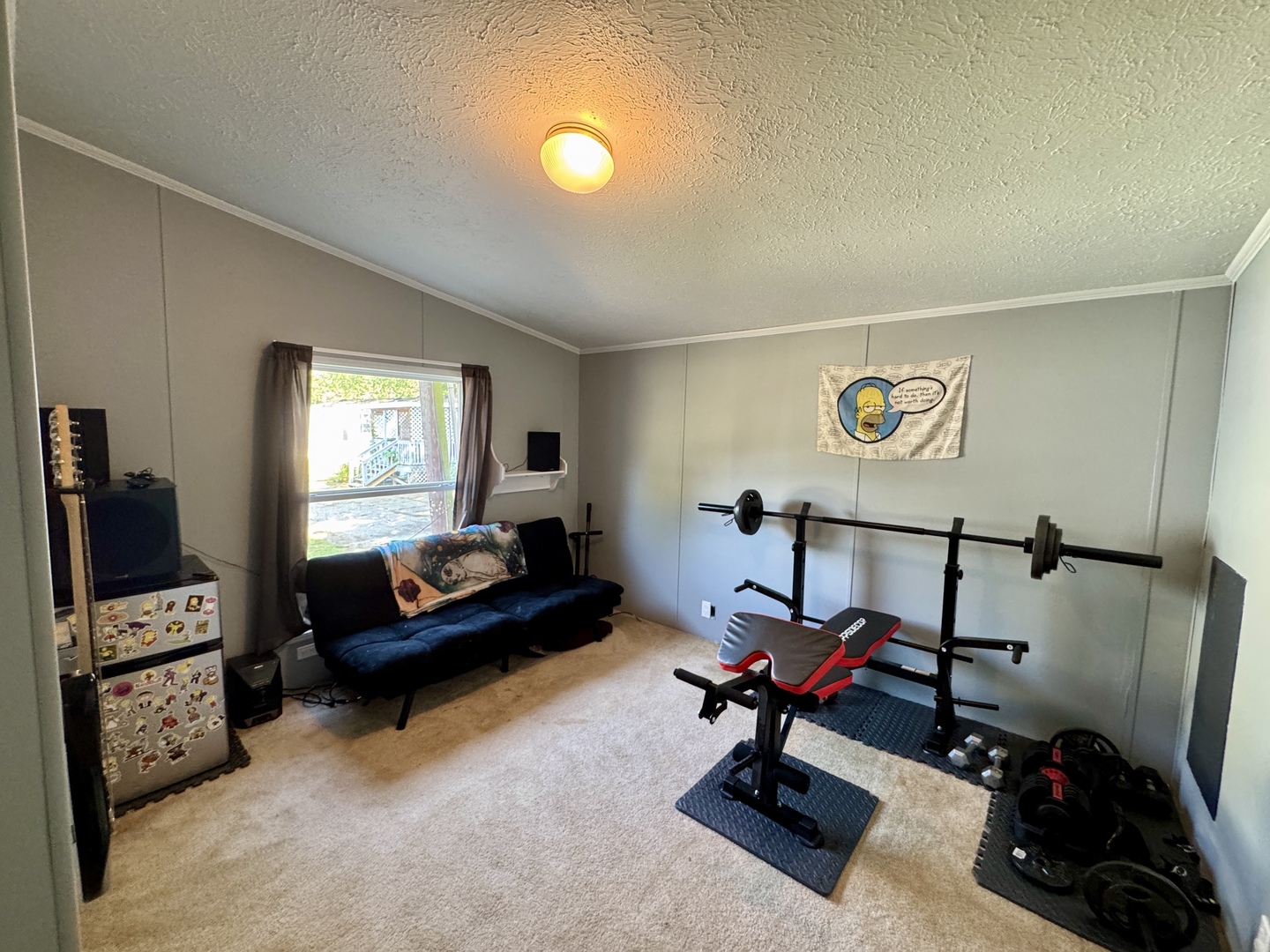 236 Brandy Avenue Princeton, IL 61356 - Photo 17 of 22 a living room with furniture and a flat screen tv