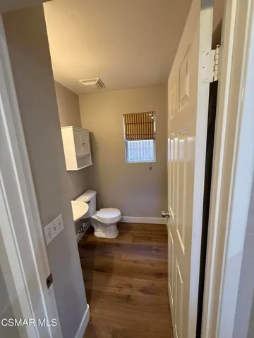 a view of a bathroom from a window