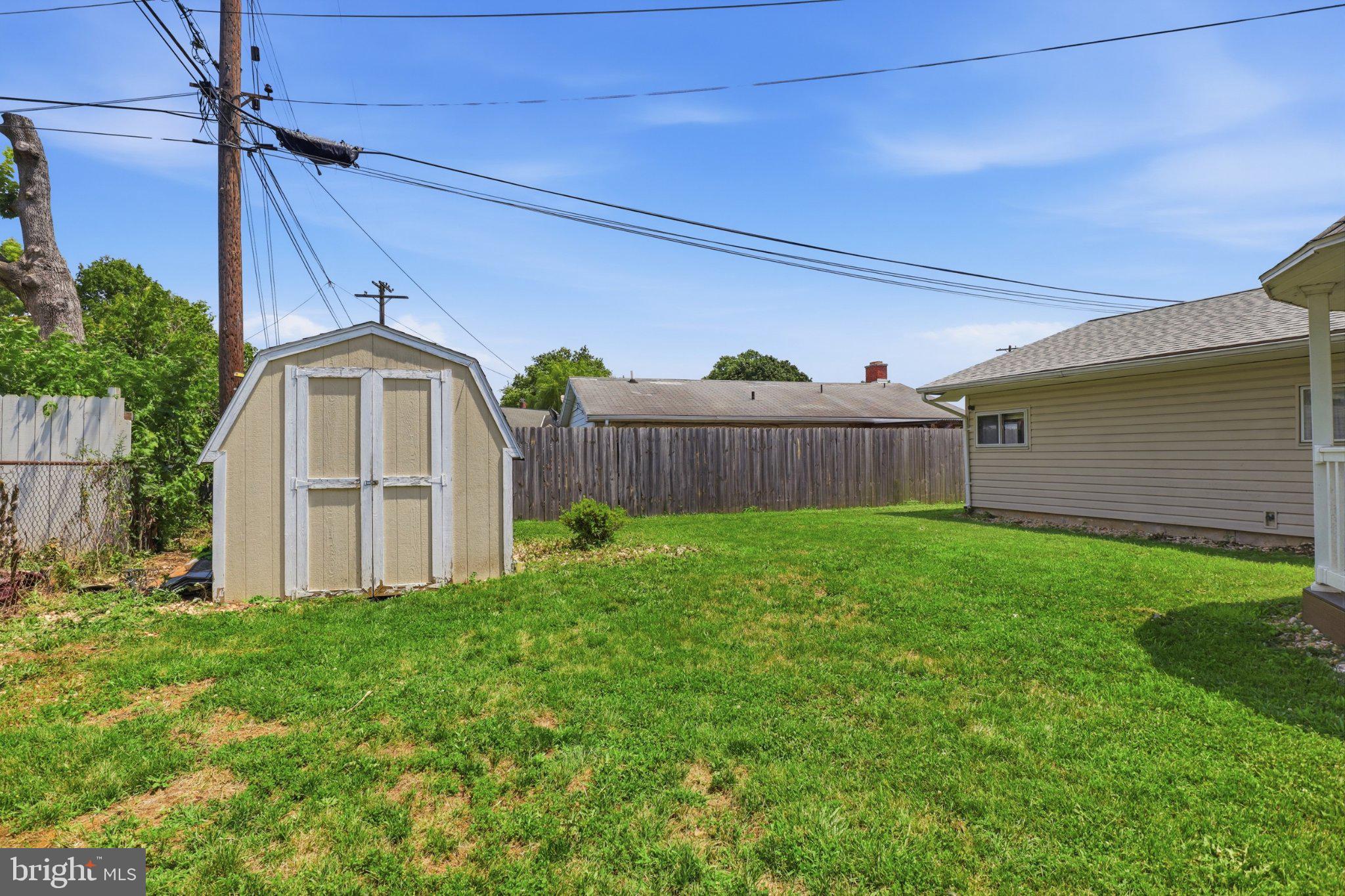 807 Fireside Road York, PA 17404 - Photo 15 of 31 Spacious backyard with storage shed.