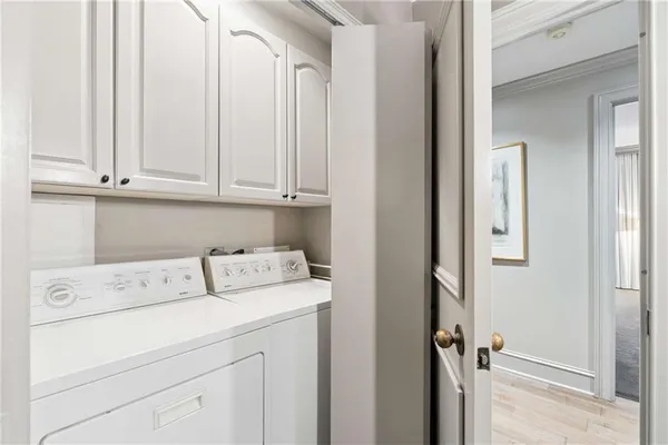 a view of washer and dryer