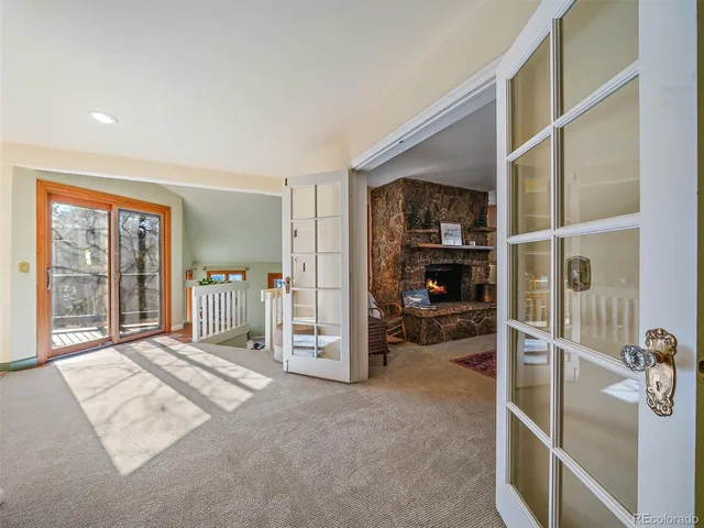 a view of livingroom with furniture and window