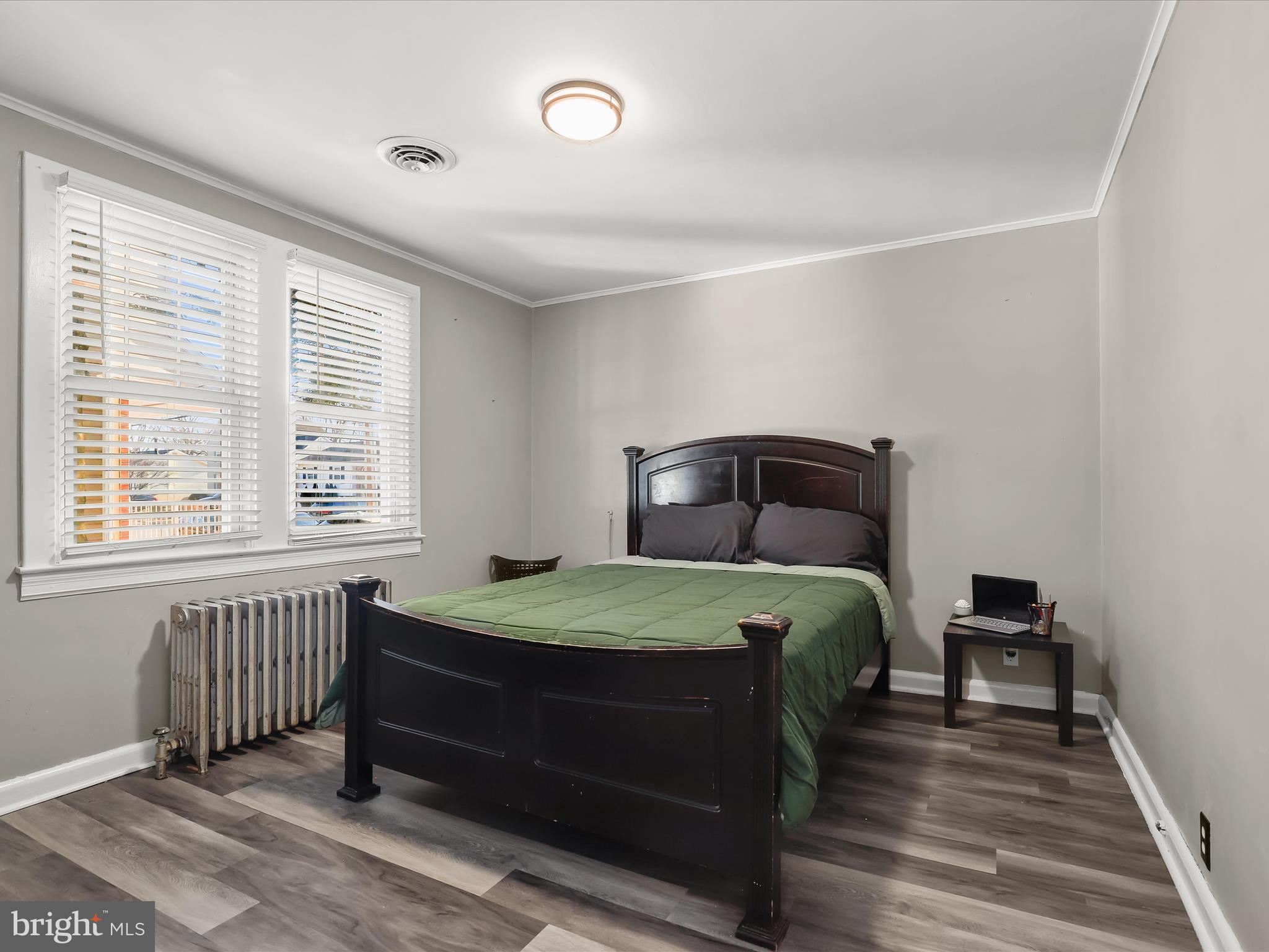 Entry level primary bedroom