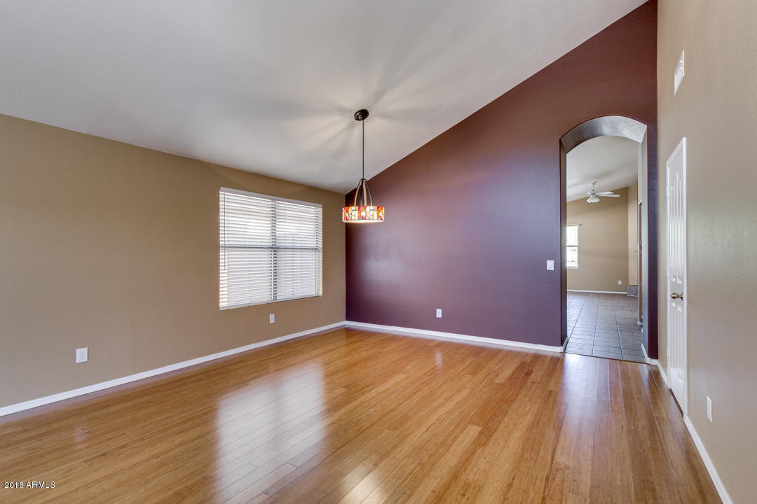 4711 East Jaeger Road Phoenix, AZ 85050 - Photo 10 of 41 View of dining room with wood floors
