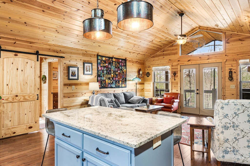 482 Tsalagi Trail Murphy, NC 28906 - Photo 8 of 44 a large kitchen with a table and chairs