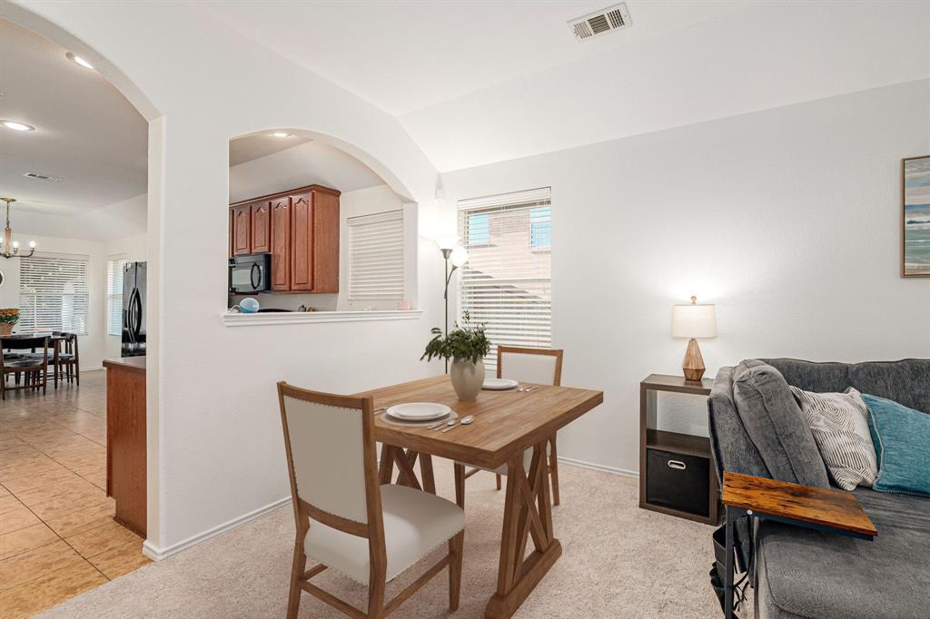 3521 Camino Real Trail Denton, TX 76208 - Photo 5 of 28 a view of a livingroom with furniture and a table