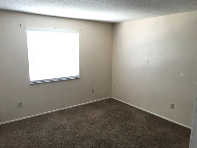 a backyard of a house