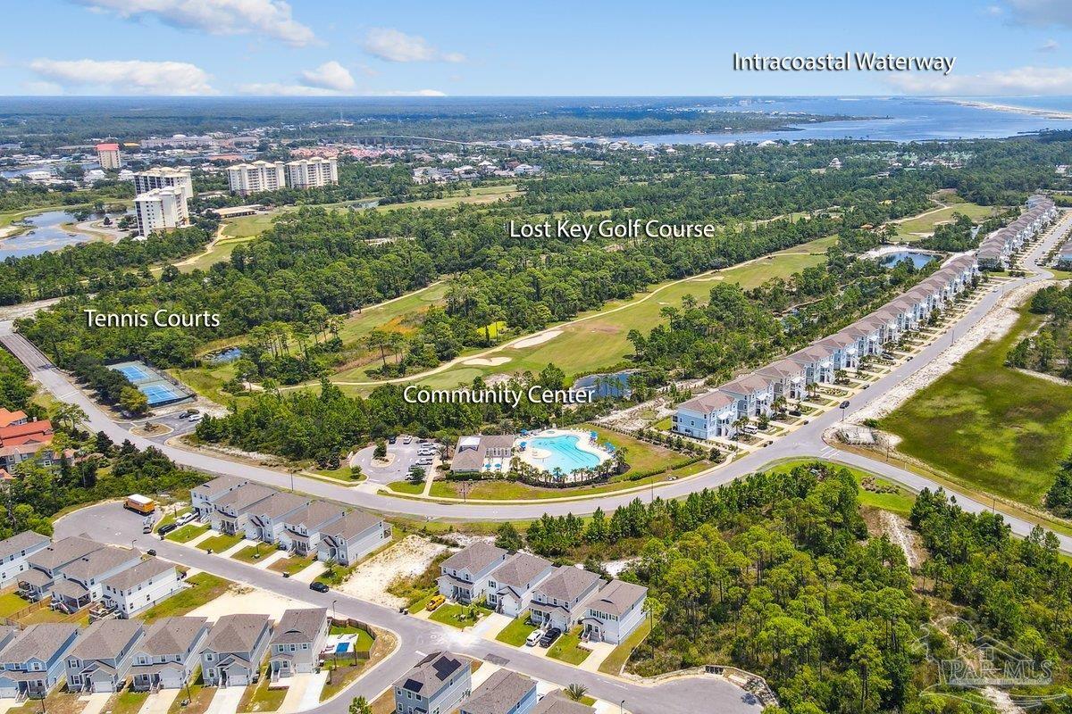 608 Lost Key Drive, Unit 201C Perdido Key, FL 32507 - Photo 42 of 42 a view of a city with an ocean