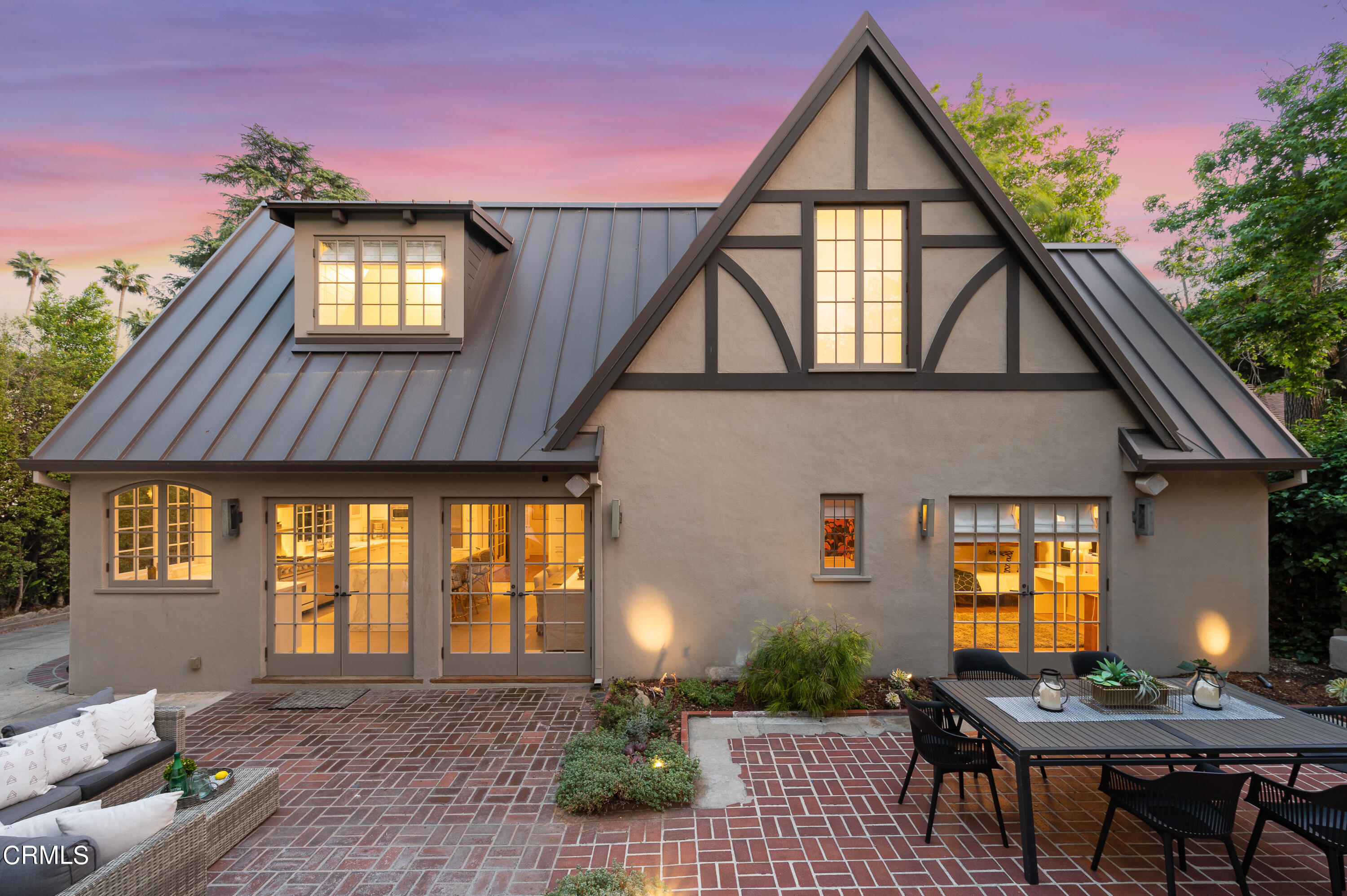 1665 Braeburn Road Altadena, CA 91001 - Photo 28 of 33 a front view of house along with deck and outdoor seating