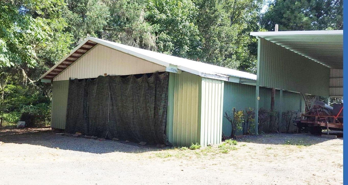 864 Quines Creek Road Azalea, OR 97410 - Photo 21 of 23 Pole Barn/Shop building and RV Carport w