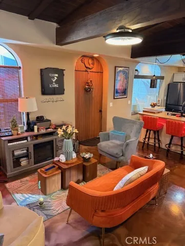 a kitchen with table and chairs